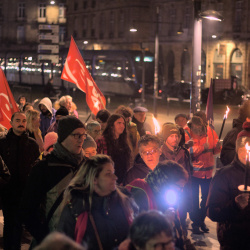 Manif Flambeaux 10 Février 2023